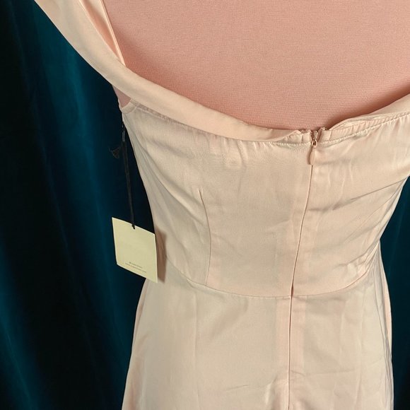 Superdown Sybil Off The Shoulder Mini Dress Blush - Picture 11 of 12